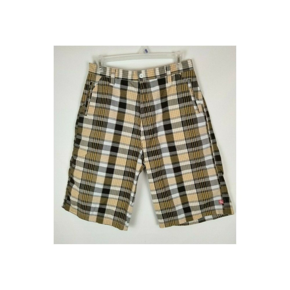 FS Light Weight Plaid Carpenter Shorts